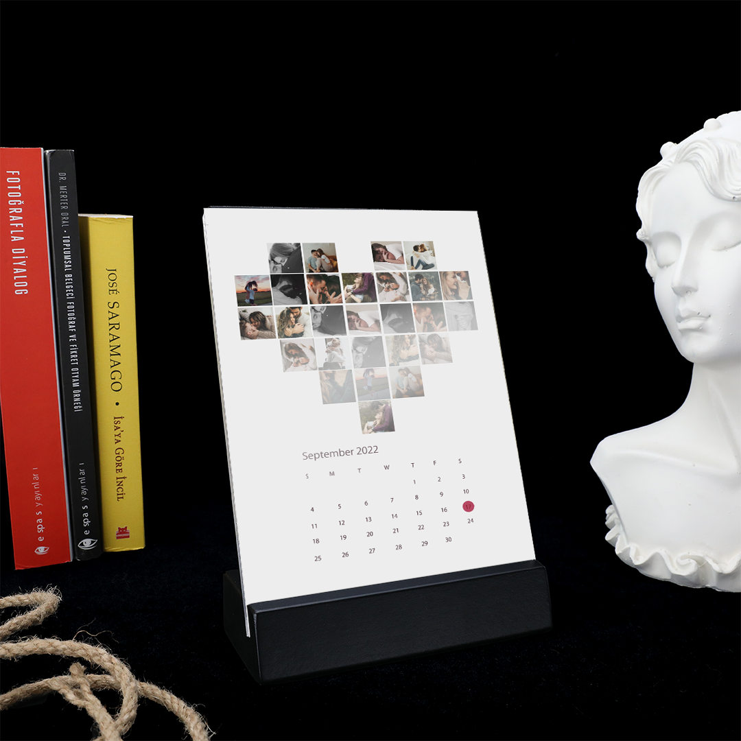 Tarihli ve Fotoğraflı Konsept Pleksi Kutu