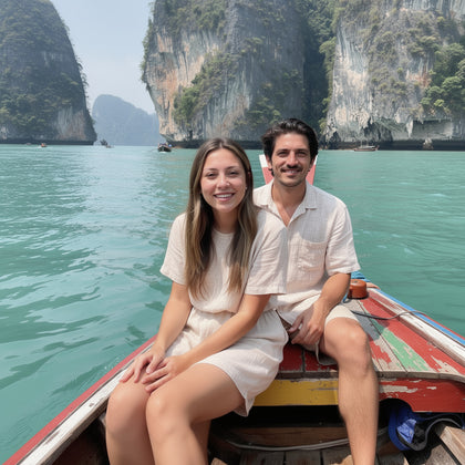 Krabi'de tekne turu