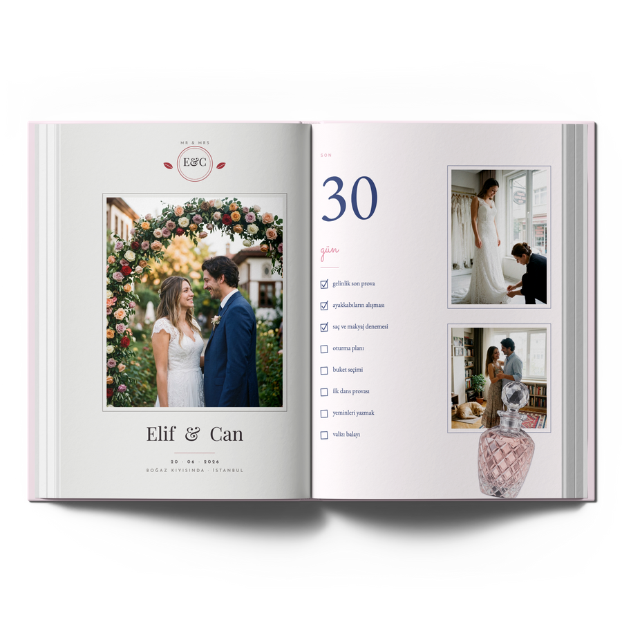 Wedding Day: Düğün Günü Fotokitabı